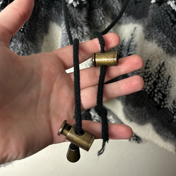 Vintage Forrest Print Zip Up Fleece Jacket - Picture 2 of 6